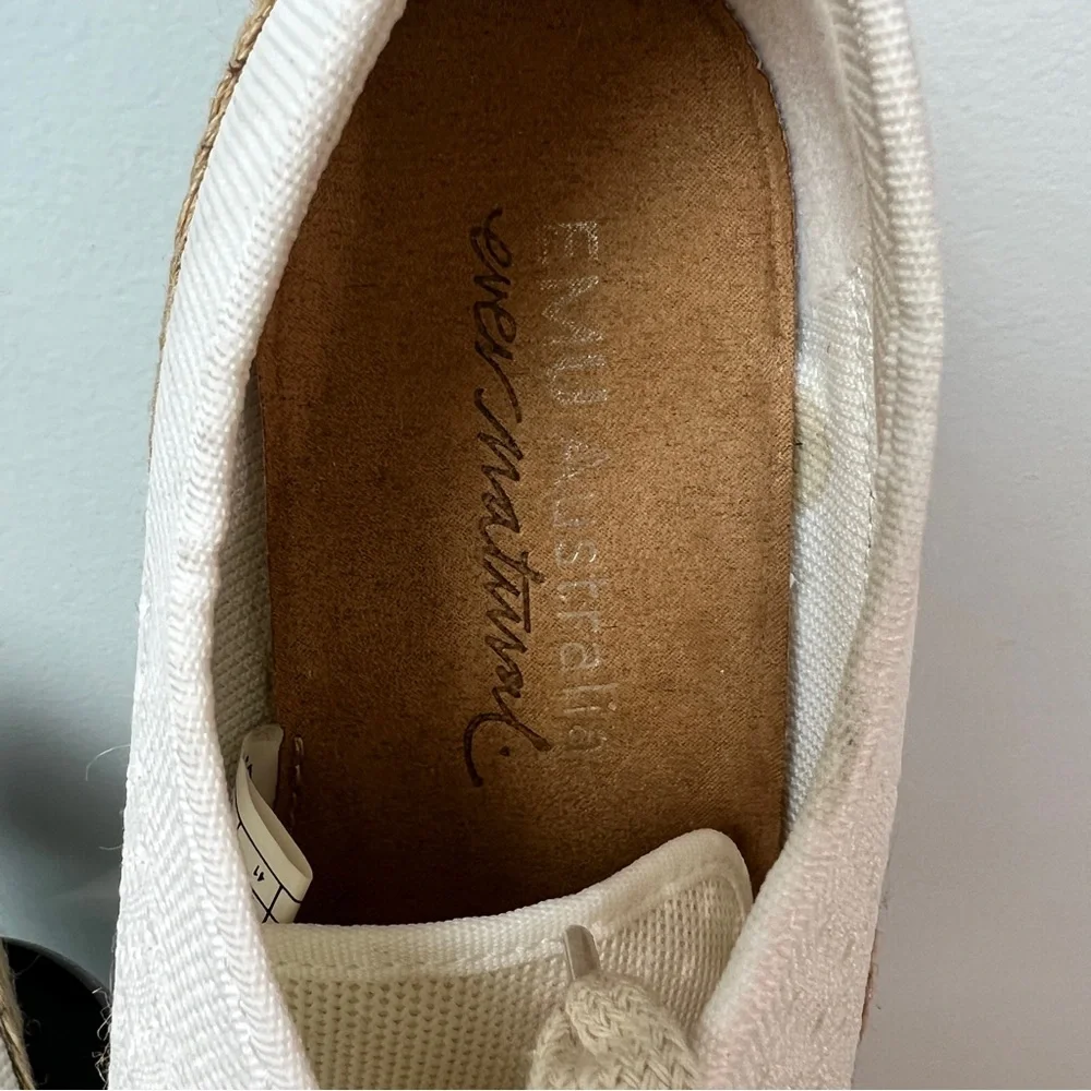 EMU Australia Agonis Mac Lace-Up Espadrille Sneakers Women’s Size 10/ Men 9